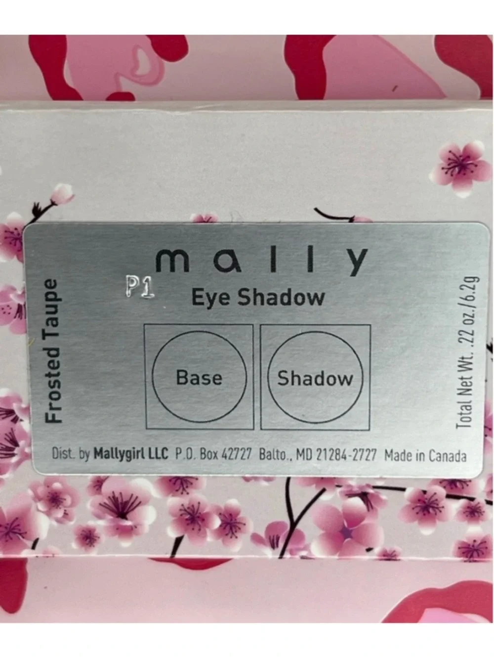 Mally Beauty Frosted Taupe Eyeshadow Duo Palette w/ Mirror
